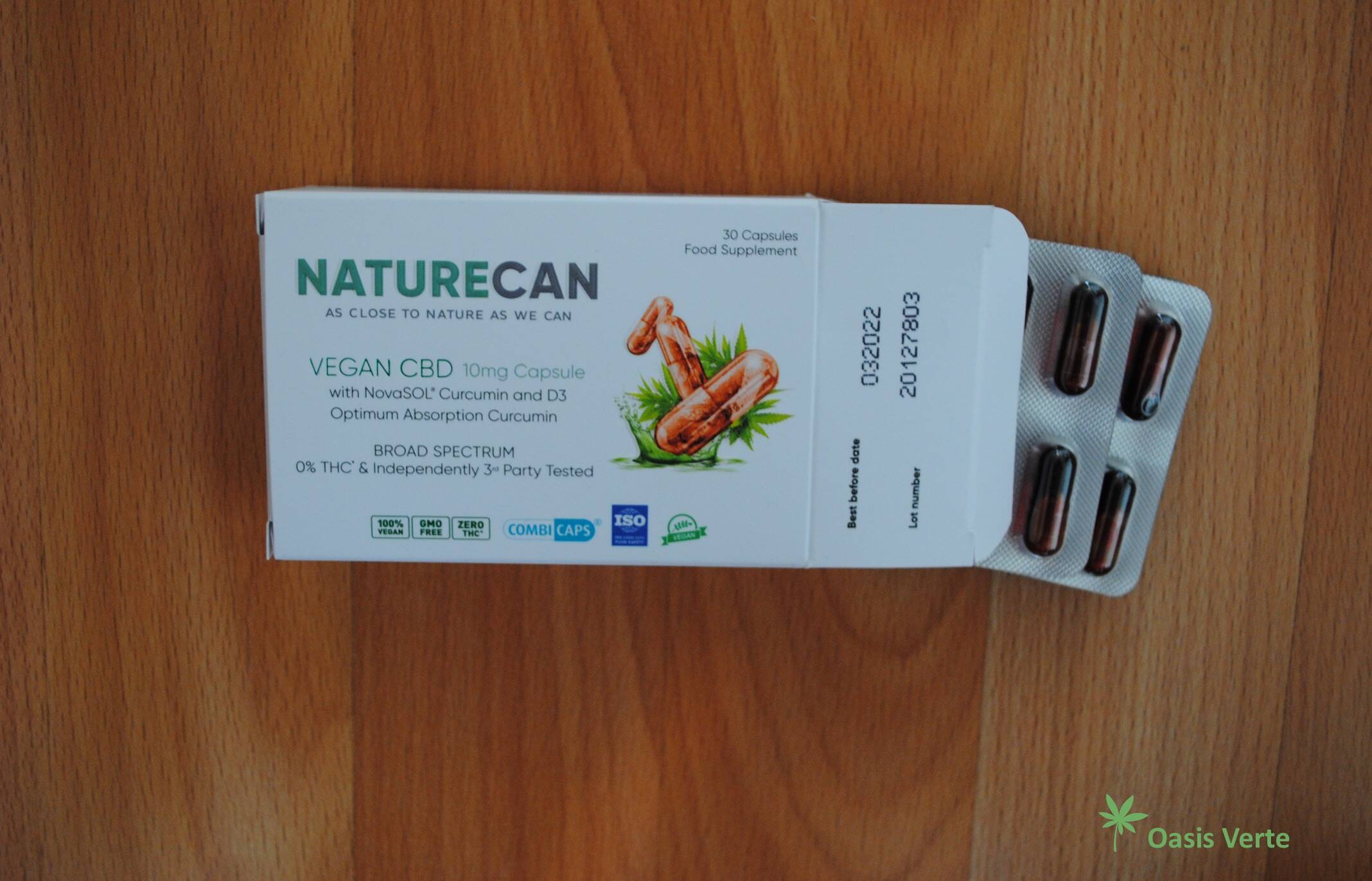 avis capsules cbd naturecan